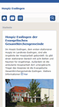 Mobile Screenshot of hospiz-esslingen.de